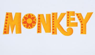 Monkey Original Illustration: Title