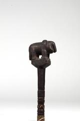 Staff with Carved Elephant Finial