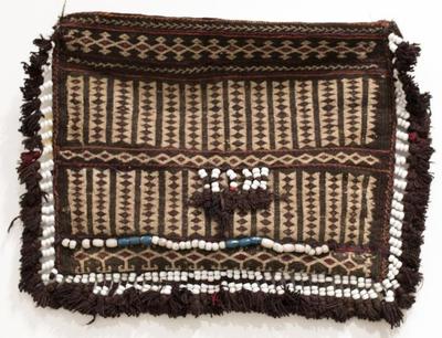 Tent Bag with Beaded Fringe