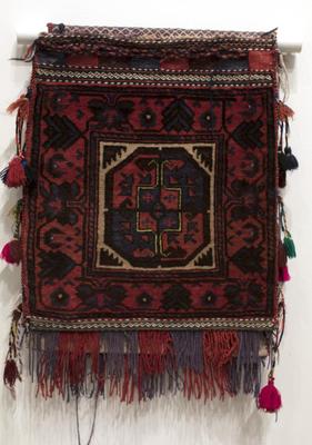 Saddle Bag with Turkmen Gul Motifs