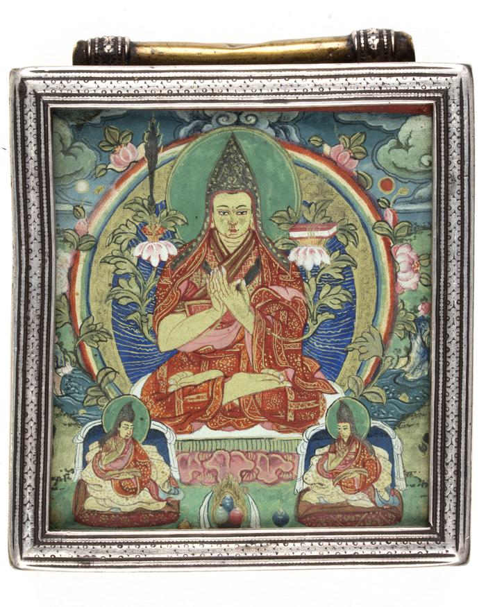 Tsongkhapa with Disciples