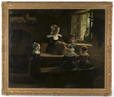 Family in an Interior