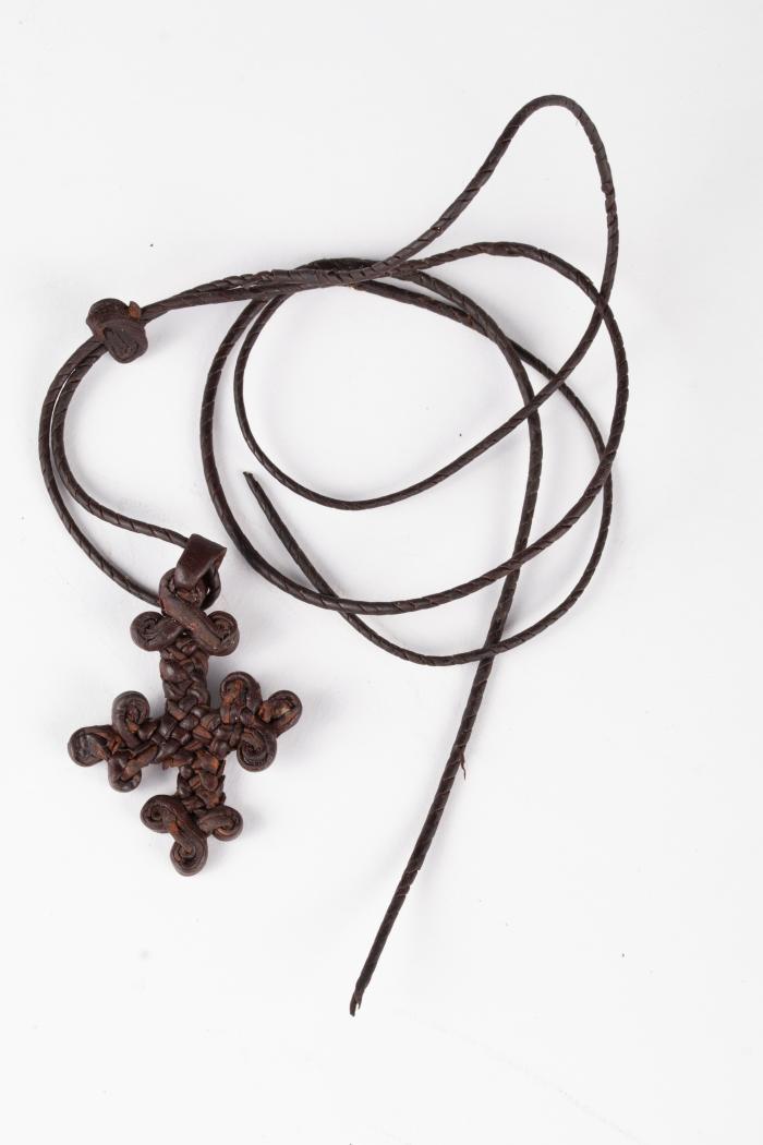 Knotted Cross Pendant Necklace