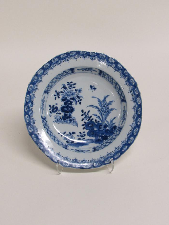 Dish with Bee, Rock and Vase Design