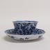 Cup and Saucer with Floral Motifs