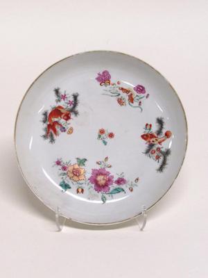 Dish with Fish and Flower Motifs