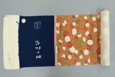 Fabric Sample Bolt with Nine Kimono Designs