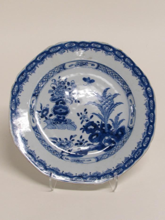 Dish with Bee, Rock and Vase Design
