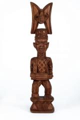 Figure of a Standing Bata Drummer