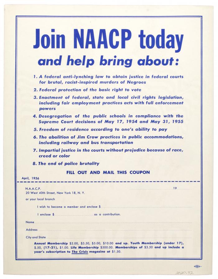 With Liberty and Justice for All: Join NAACP