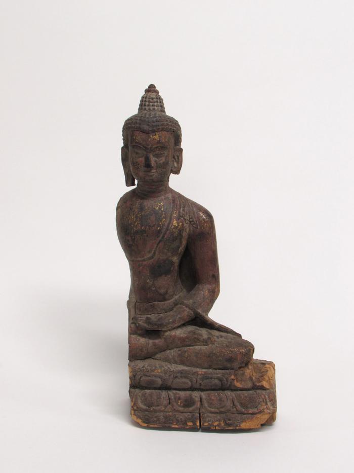 Fragment of a Seated Buddha