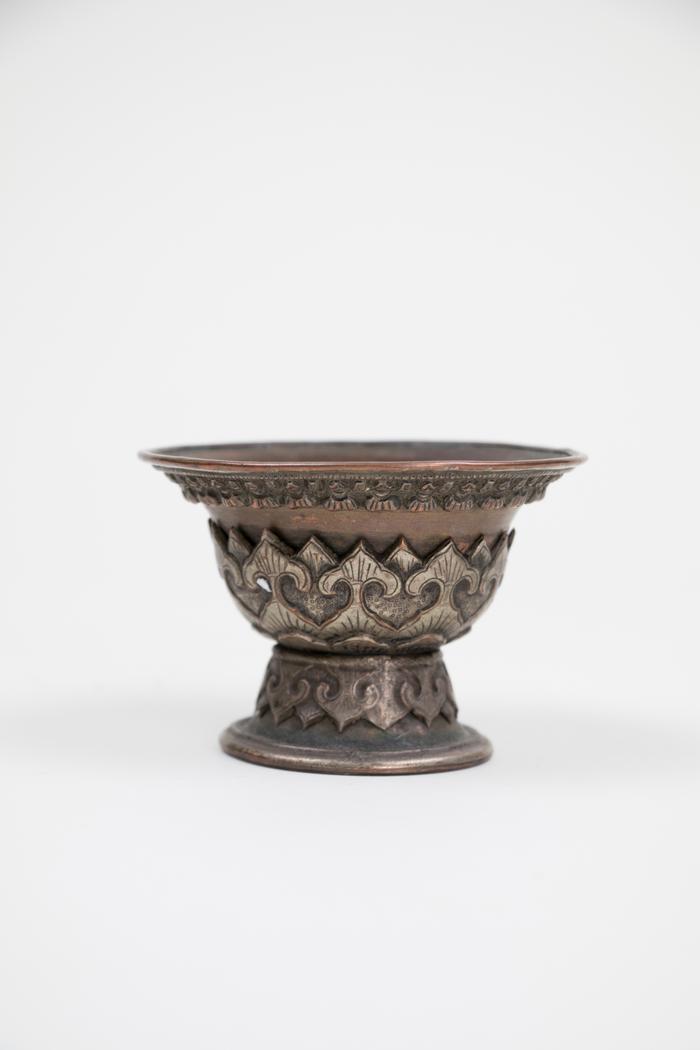 Set of Seven Altar Cups with Trefoil Lappets