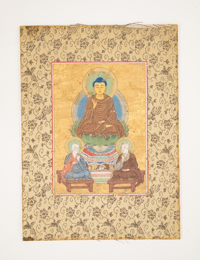 Amida Buddha with two Disciples