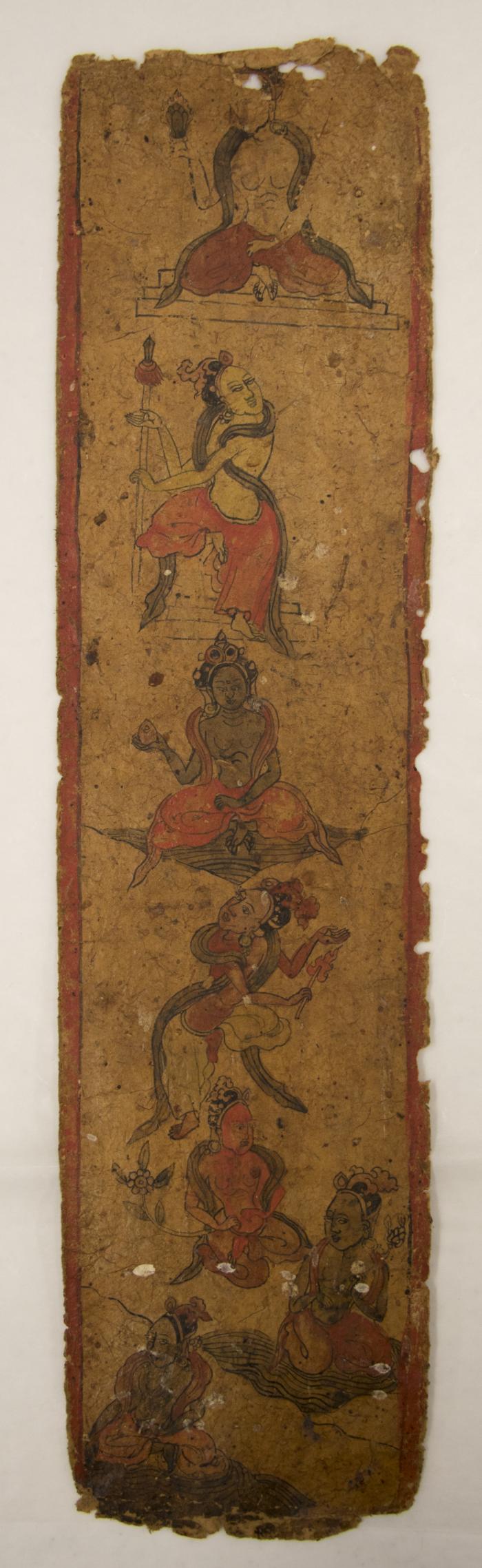 Padmasambhava and Deities in Yogic Positions