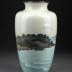 Vase with Landscape with Mount Fuji