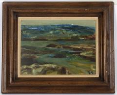 Untitled (Landscape in Green and Blue)