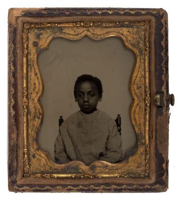 Portrait of an African American Child