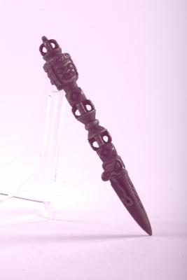 Ritual Dagger (phurbu) with Mahakala Image