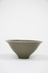 Celadon Bowl with Lotus Design