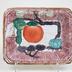 Dish with Persimmon Design