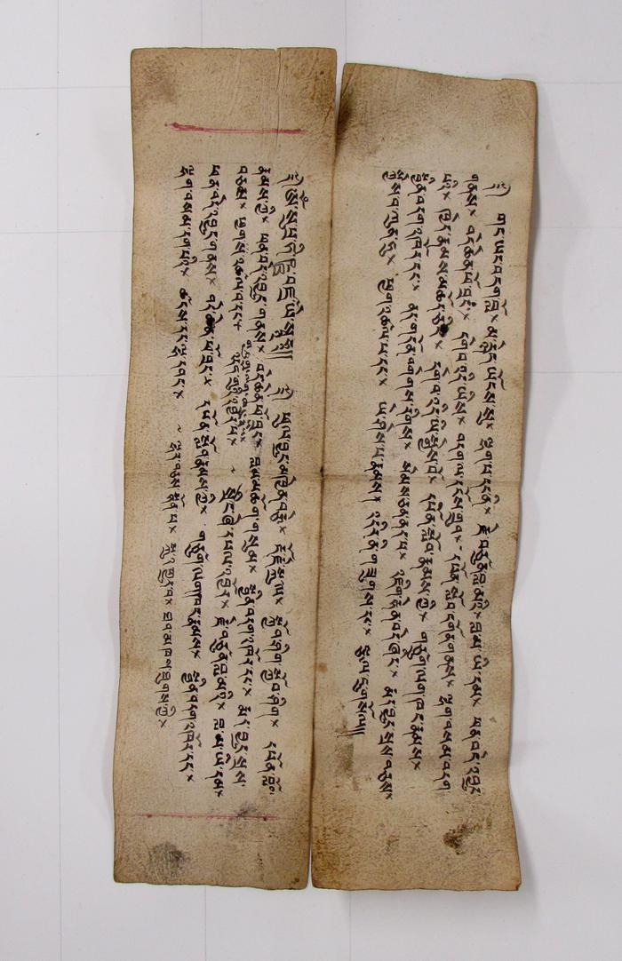 Hand Written Sutra Page