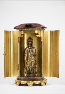 Zushi with Eleven-Headed Avalokiteshvara