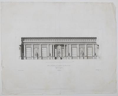 Section of the Gallery of Wyndham Esq. Hammersmith