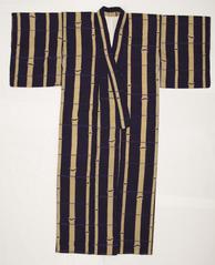Kimono with Bamboo Design