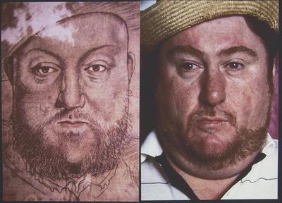 Portrait of King Henry VIII, Hans Holbein - Jim McGovern, Longshoreman