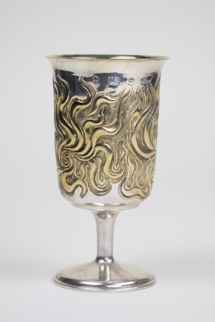 Goblet with Golden Fleece Design