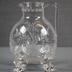 Cordial Decanter with Dragonfly and Floral Designs