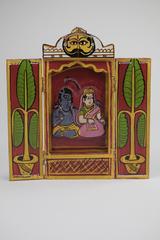 Shiva and Parvati Home Shrine
