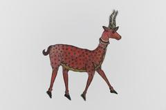 Spotted Deer Shadow Puppet
