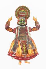 Kathakali Dancer Shadow Puppet
