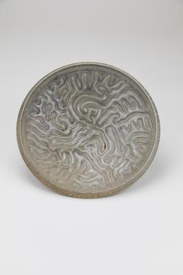 Dish with Meandering Design