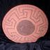 Shallow Tray with Whorl Design