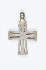 Pendant Cross with Stippled Texture