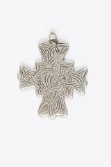 Pendant Cross with Knot Design