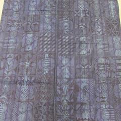 Adire Cloth with Stylized Floral Designs