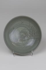 Bowl with Birds and Grasses
