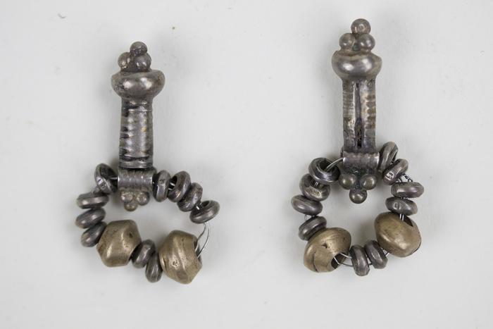Earrings Made From Harari Beads