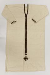 Embroidered Robe with Sash
