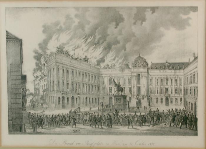 The  October 31, 1848 Burning of Josefplatz 